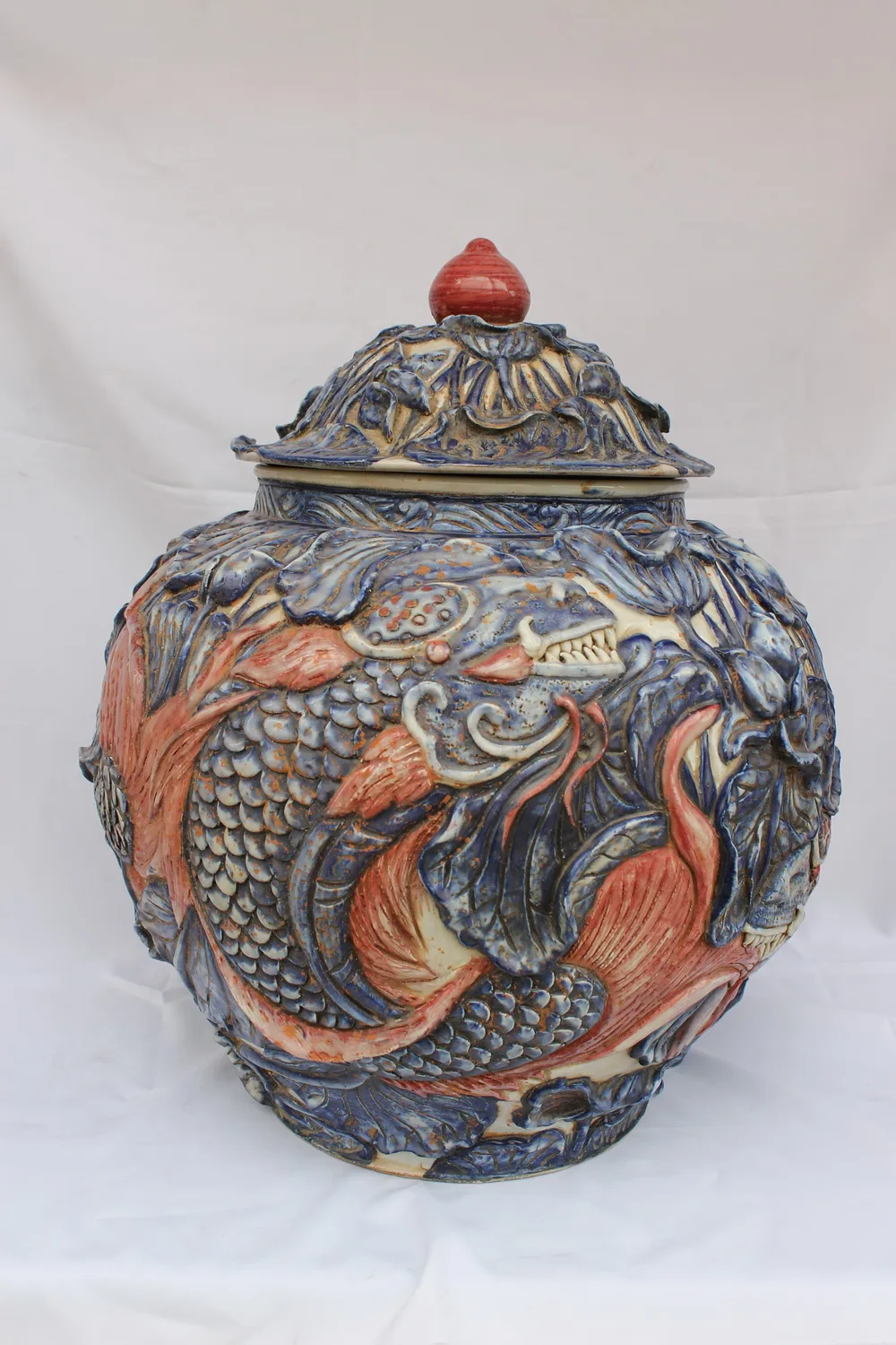 Antique Chinese Porcelain Ming Dynasty Vase / Jar (Very Rare - Huge Size)